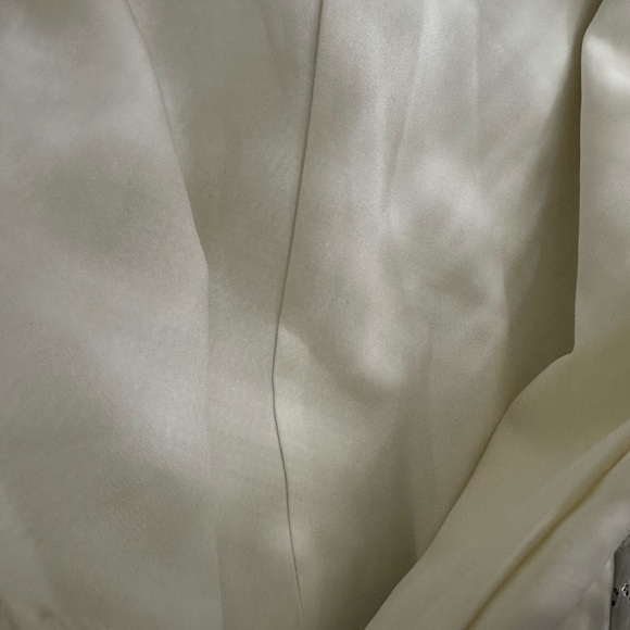 Lulu's Ivory Lace Midi Dress - Picture 9 of 12